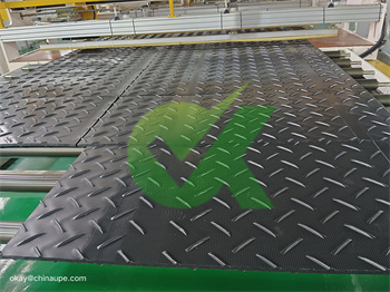 good quality plastic road mat 12.7mm thick for civil Engineering